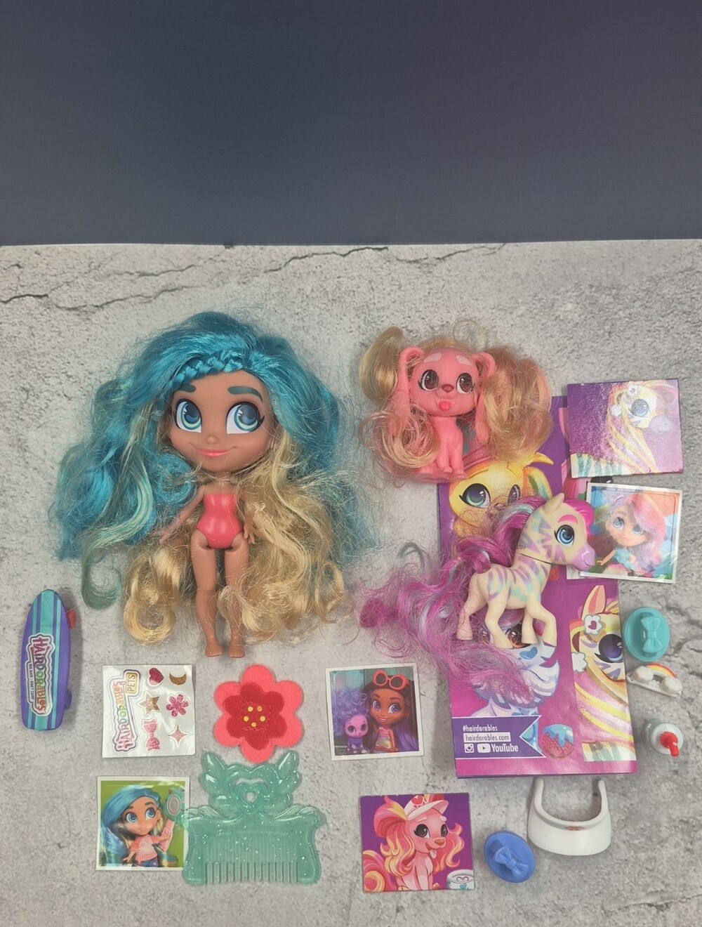 Hairdorables Doll and Pets